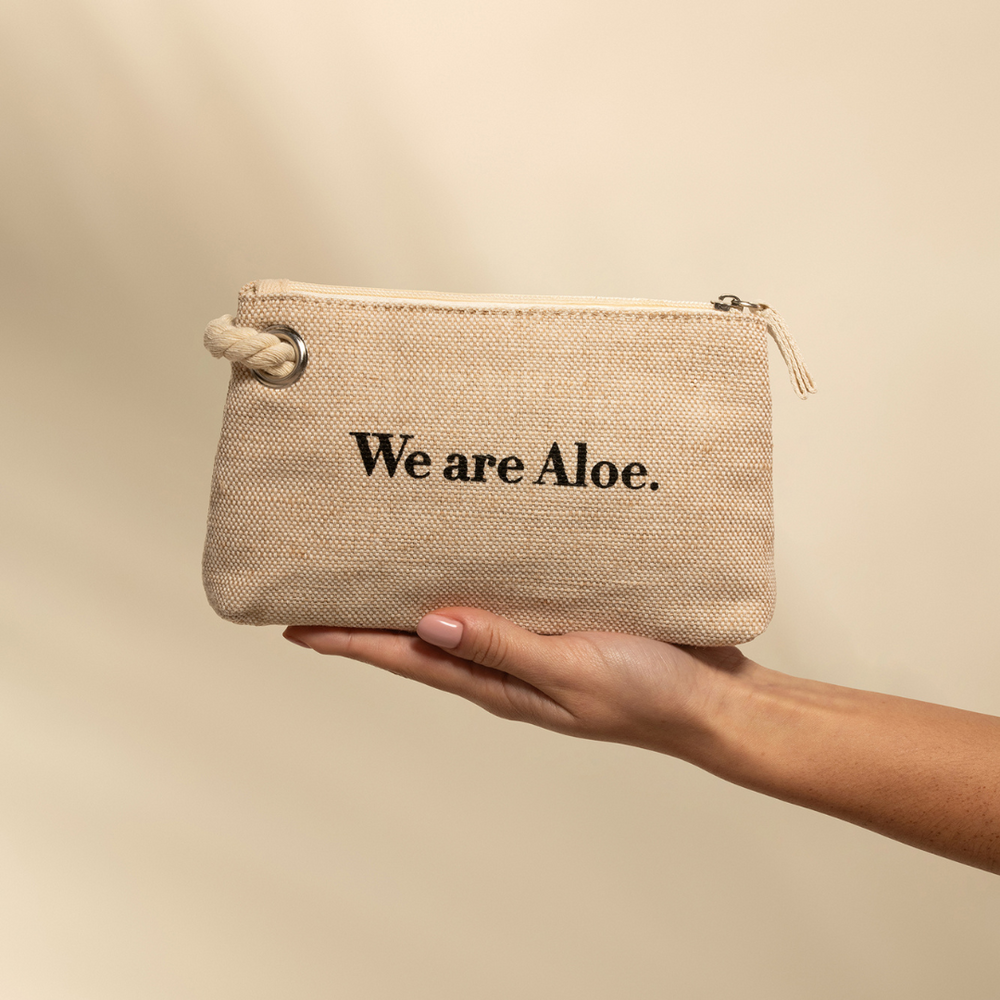 We Are Aloe | Cosmetic Bag