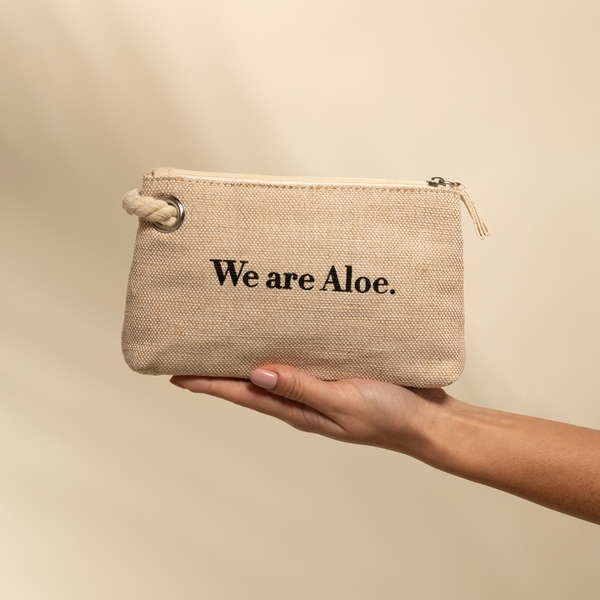 We Are Aloe | Cosmetic Bag