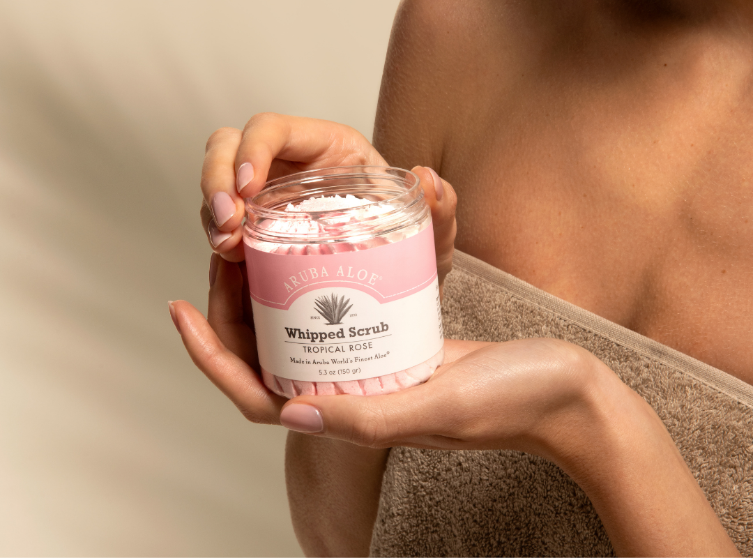 Royal Aruba Aloe Whipped Scrub Tropical Rose