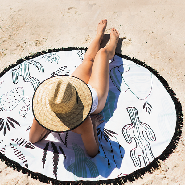 Royal Aruba Aloe Round Towel 2