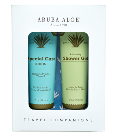 Refreshing Shower Gel and Special Care Lotion (Travel Duo) - Aruba Aloe