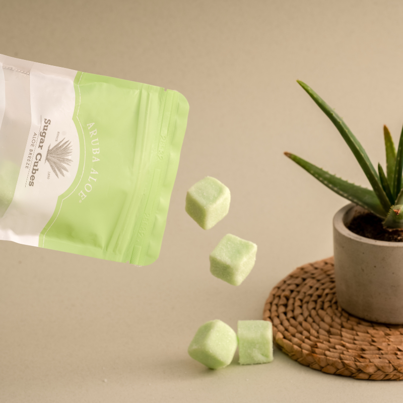 Aloe Breeze Sugar Cubes